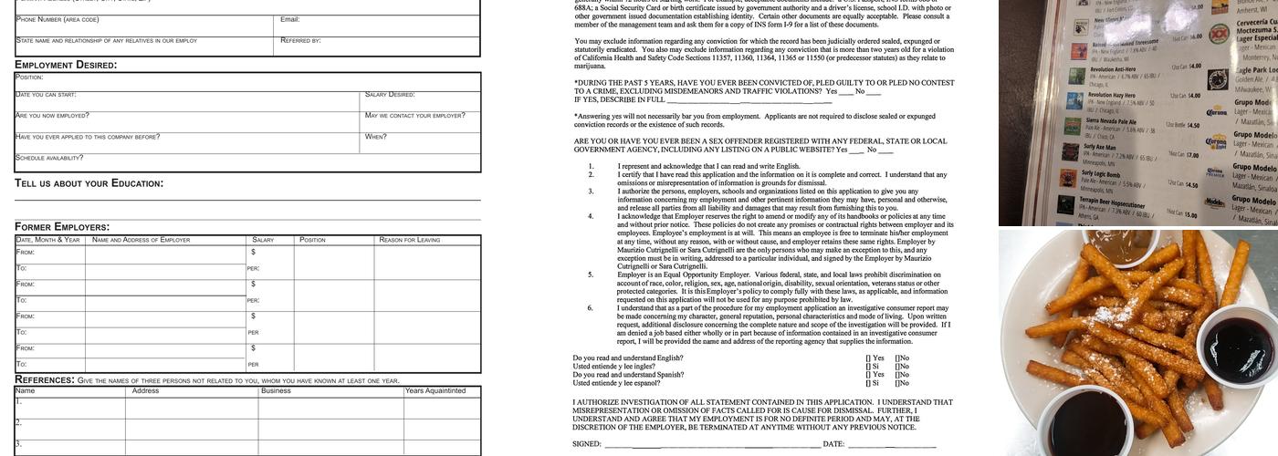 Cleveland Pub & Grill Menu