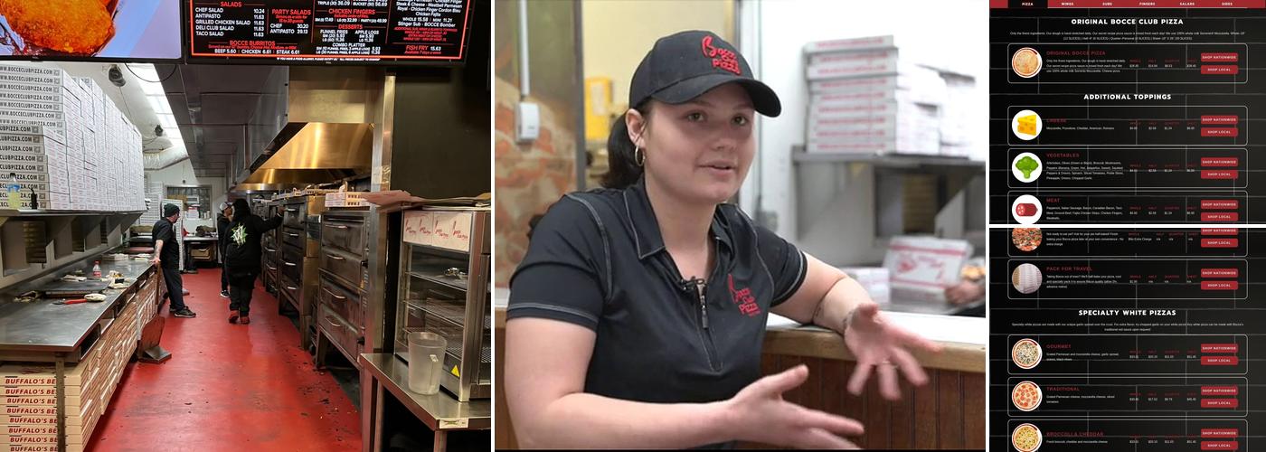 Bocce Club Pizza Menu