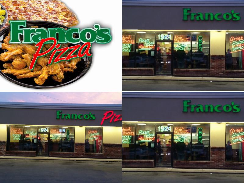 Franco's Pizza 1924 Eggert Rd, Amherst