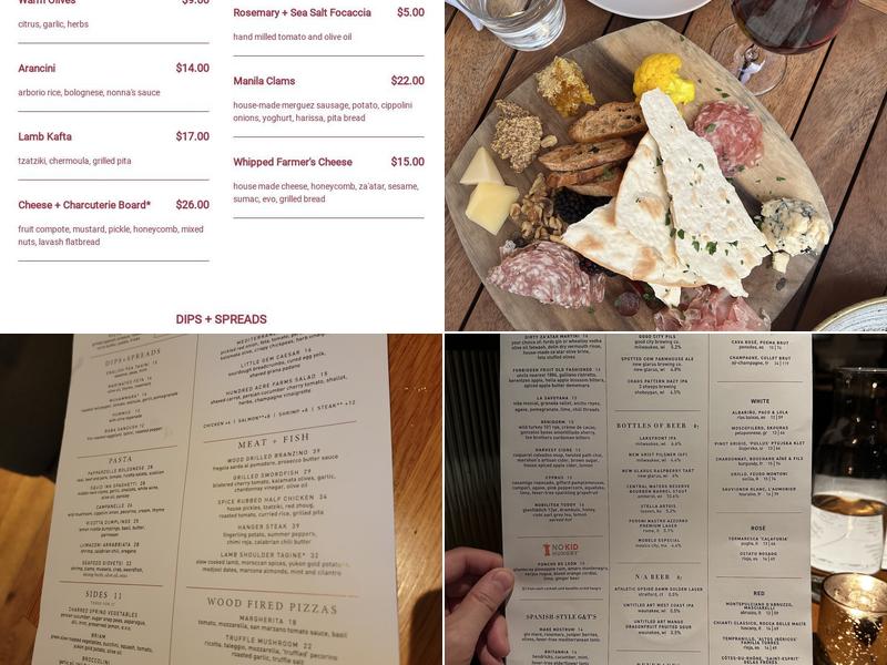 Tre Rivali Menu