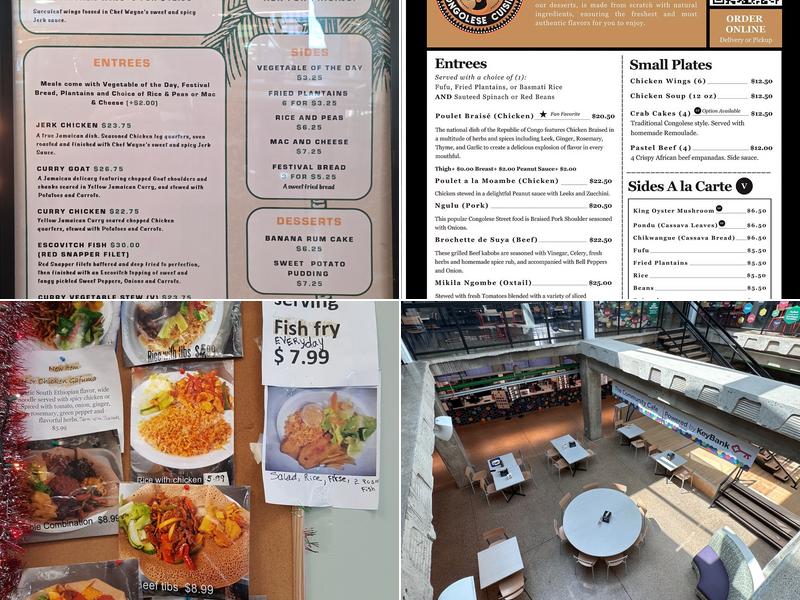 West Side Bazaar Menu