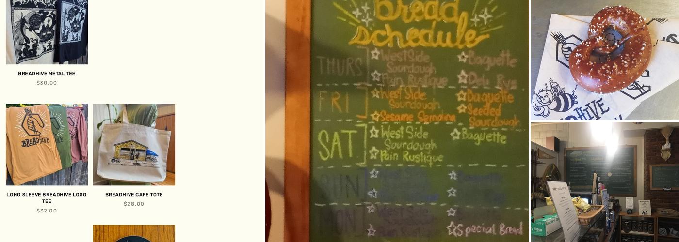 BreadHive Bakery & Cafe Menu