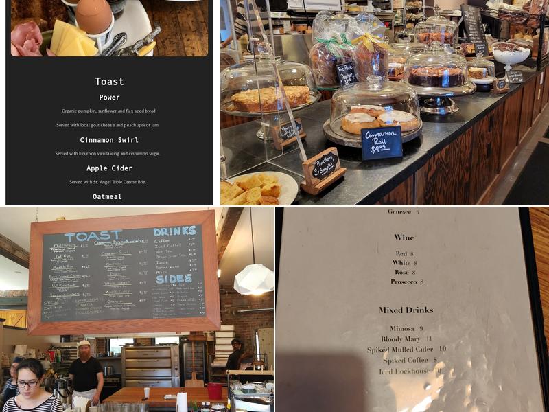 Five Points Bakery Menu