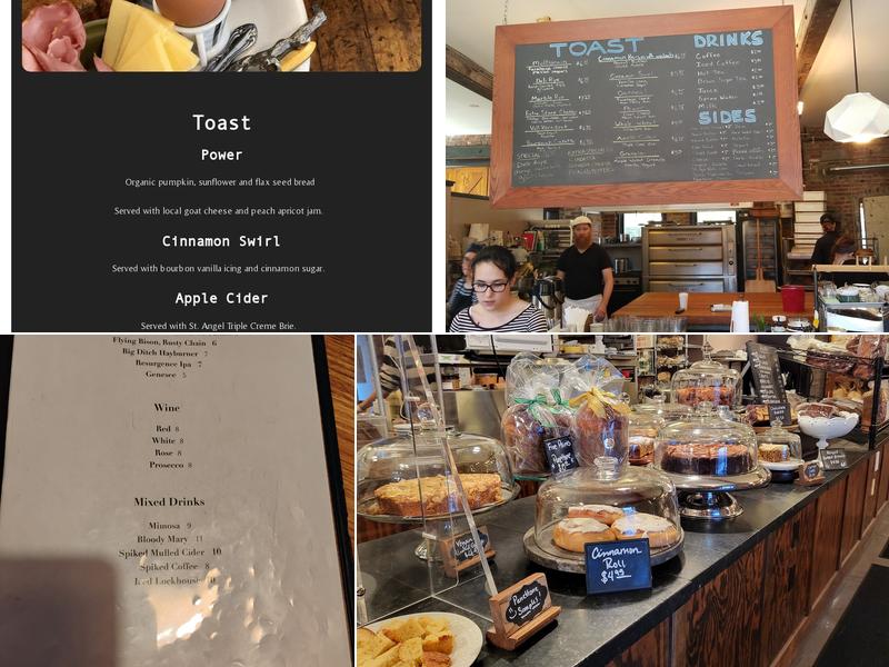 Five Points Bakery Menu