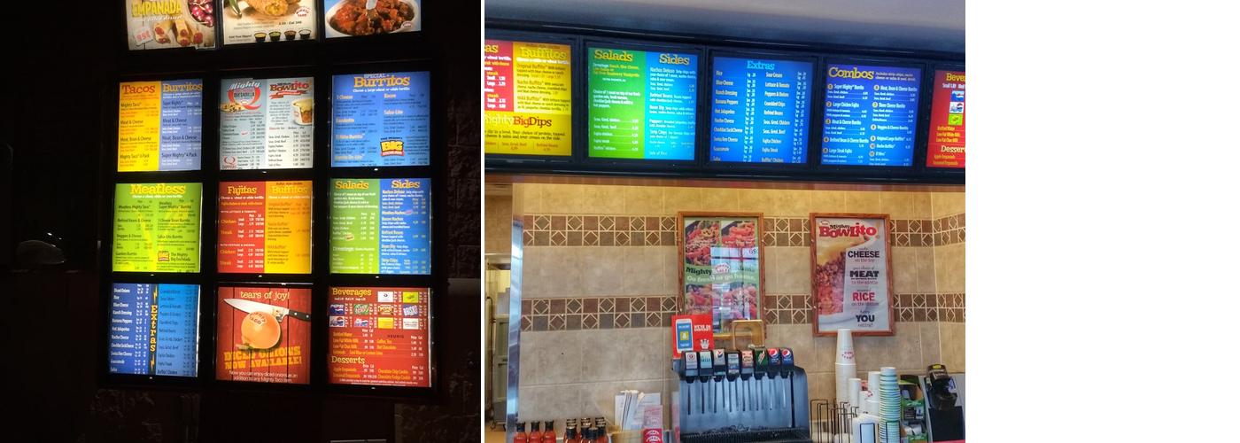 Mighty Taco Menu