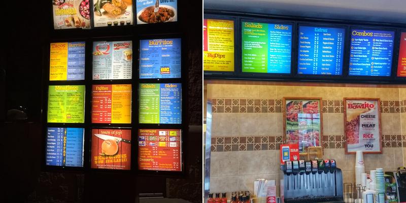 Mighty Taco Menu
