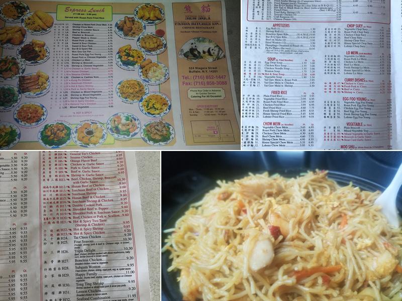 Panda Kitchen INC Menu