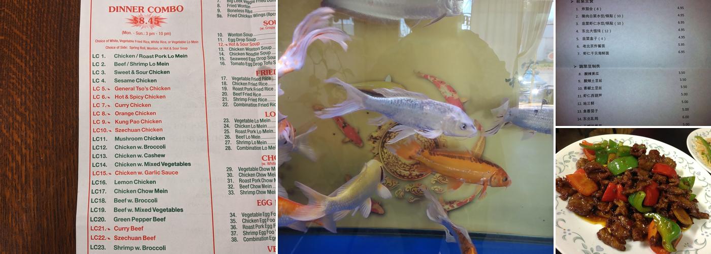 Peking Quick One Chinese Cuisine Menu