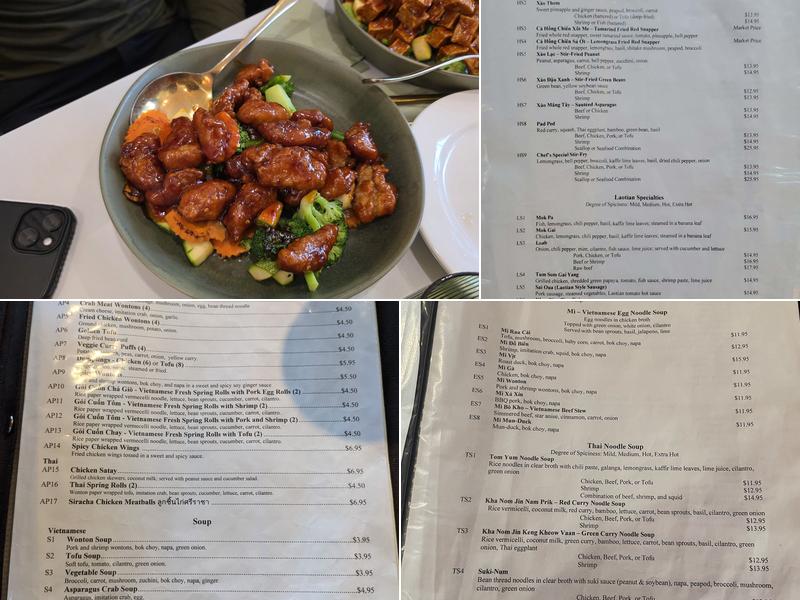 Hạ Long Bay Restaurant Menu