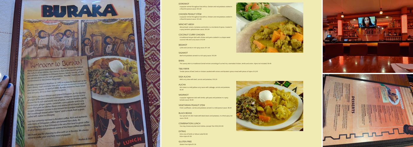 Buraka Menu