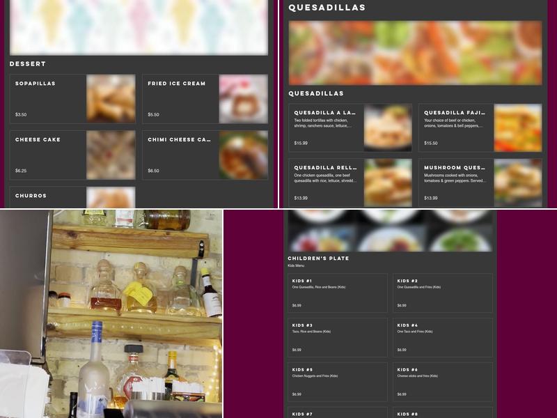 El Patron Mexican Grill Menu