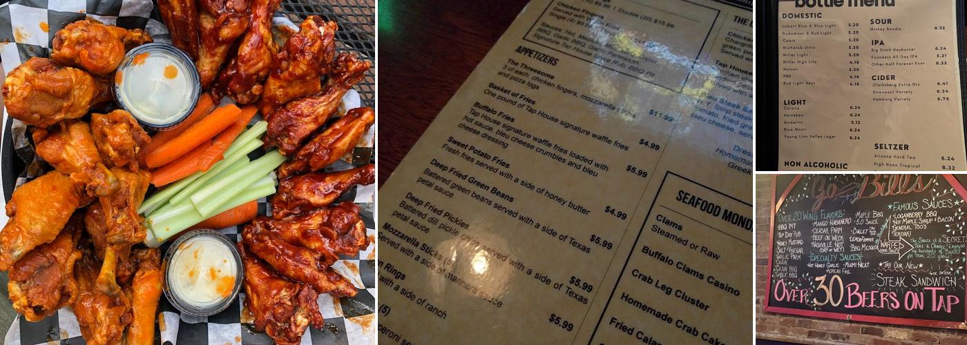 Buffalo Tap House Menu