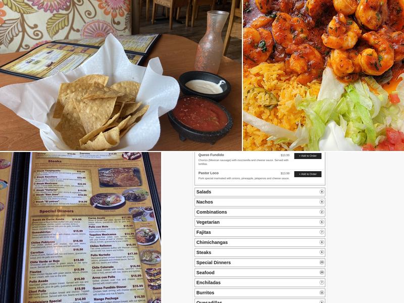 El Patron Mexican Grill Menu