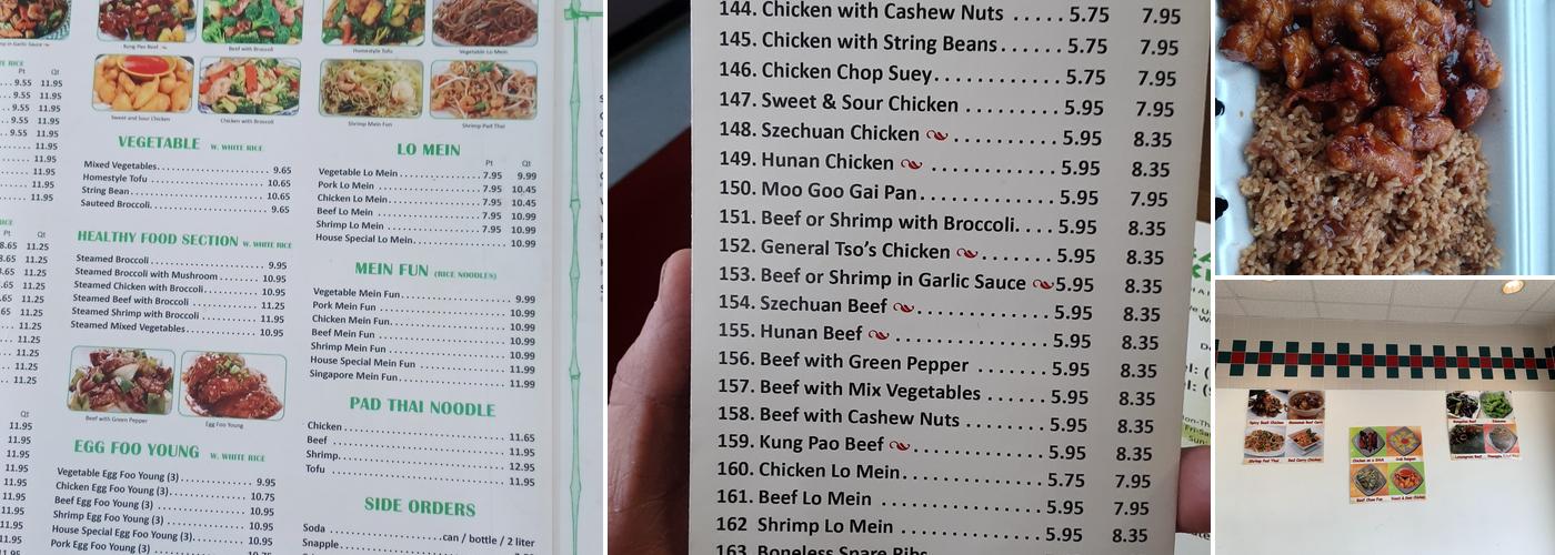 Bamboo Kitchen Menu