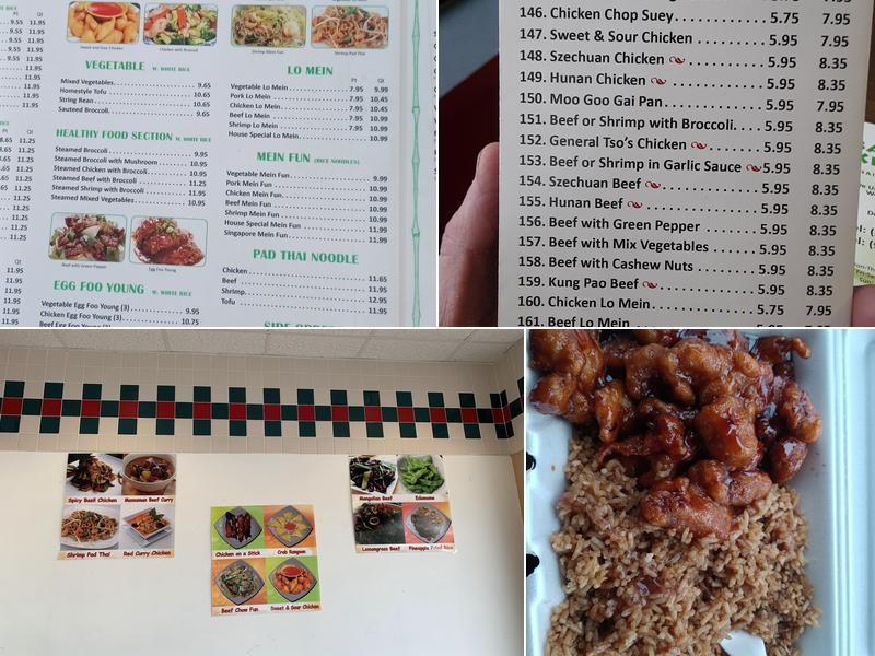 Bamboo Kitchen Menu