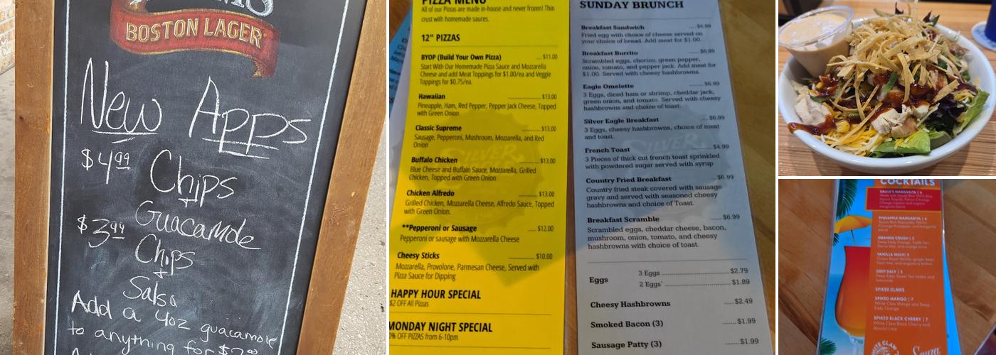 Silver Eagle Bar & Grill Menu