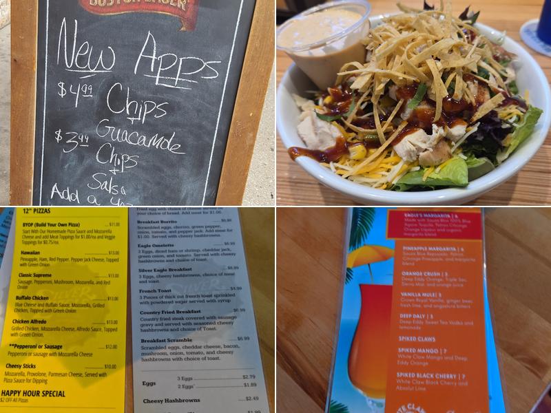 Silver Eagle Bar & Grill Menu