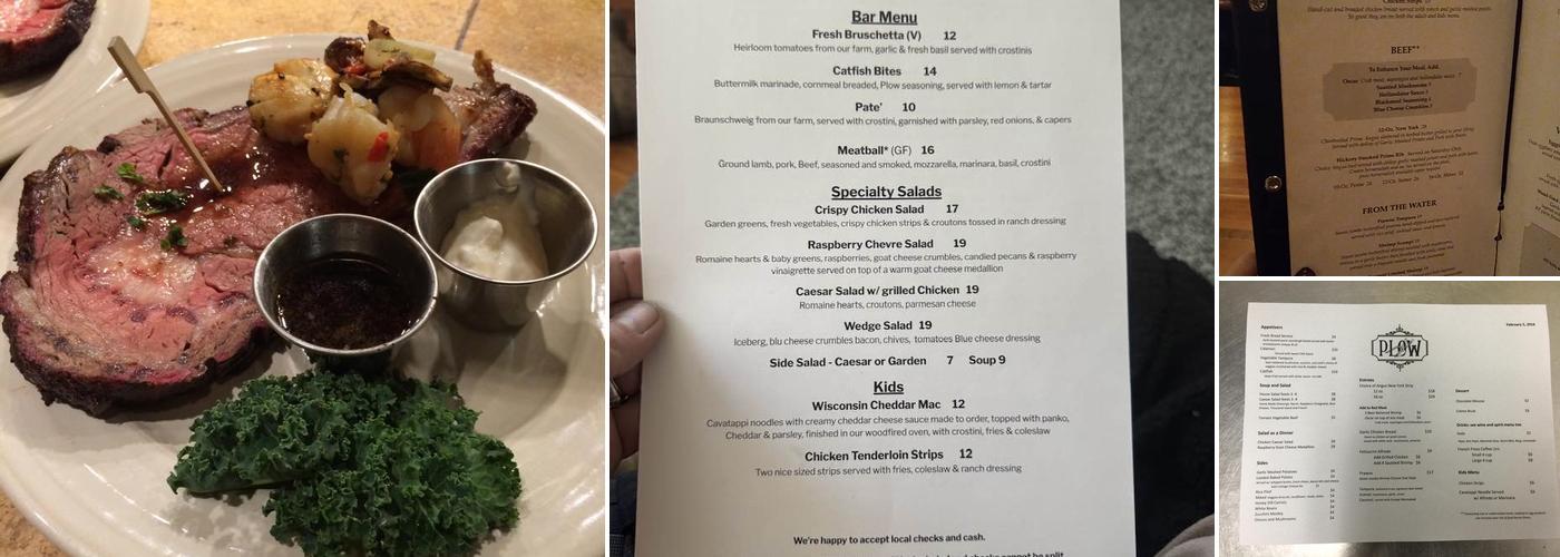 PLOW Menu