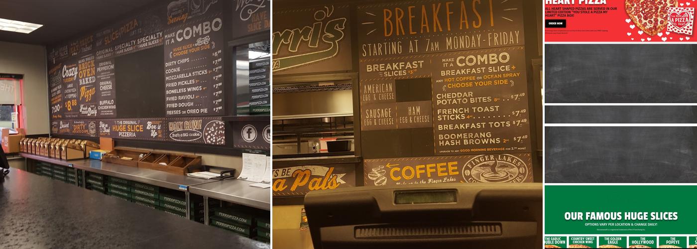 Perri's Pizzeria Menu