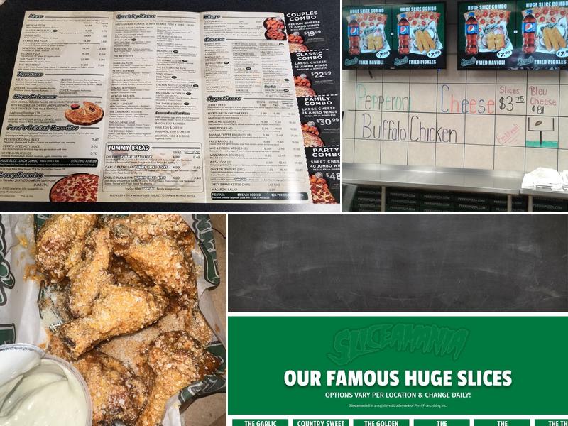 Perri's Pizzeria Menu