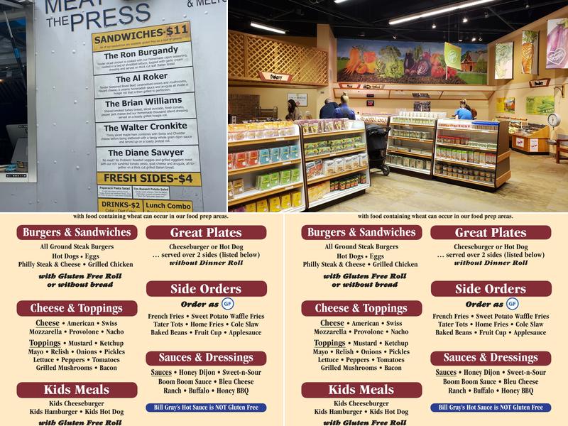 Bill Gray's Strong Museum Menu