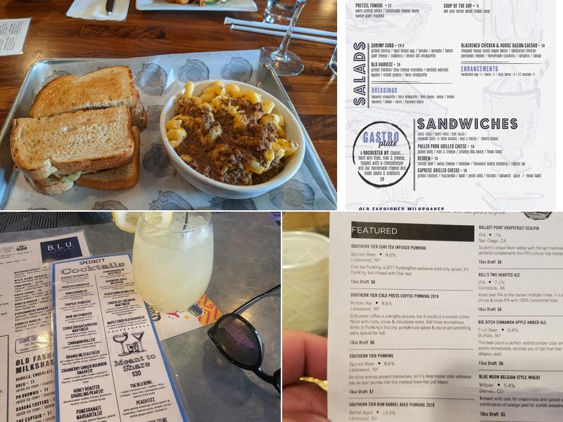 Blu Wolf Bistro Menu