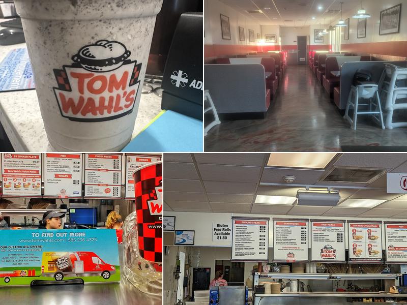 Tom Wahl's Fairport Menu