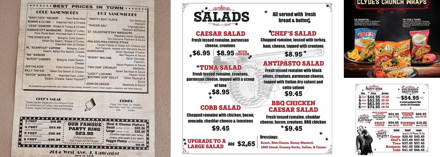 Sub Machine Menu