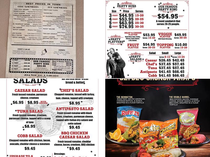 Sub Machine Menu