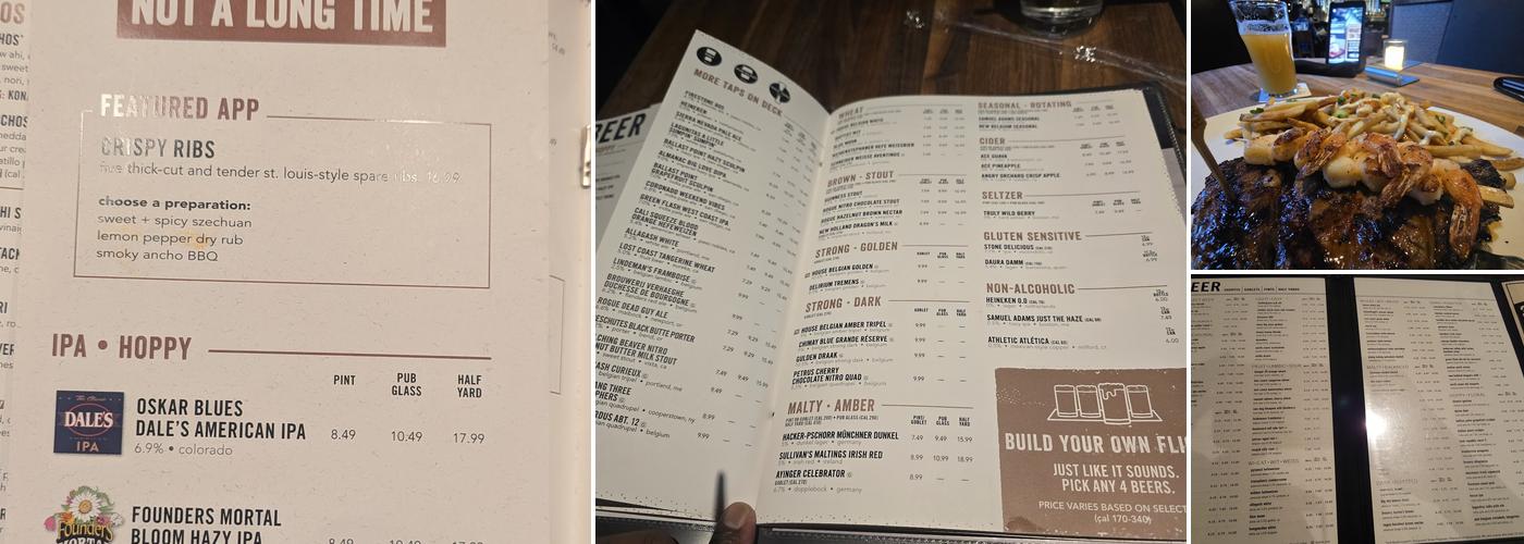 Yard House Menu
