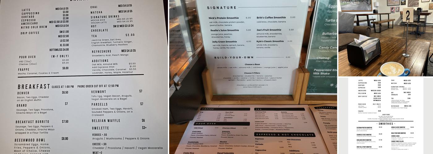 New City Cafe & Roastery Menu