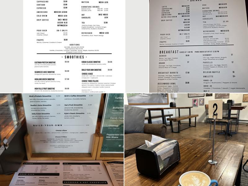 New City Cafe & Roastery Menu