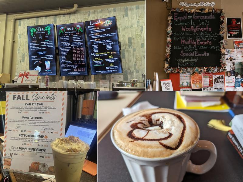 Equal Grounds Community Cafe Menu