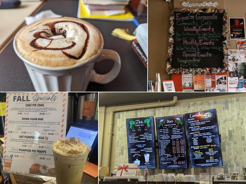 Equal Grounds Community Cafe Menu