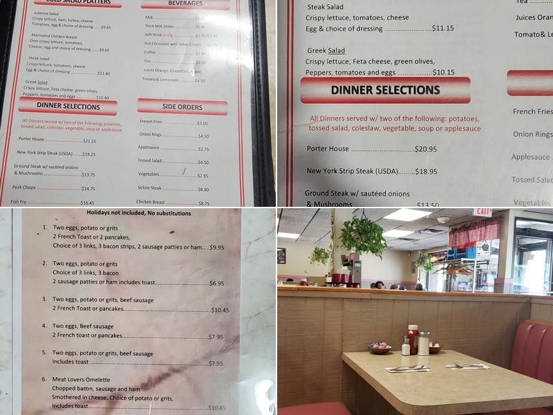 Chili Diner Menu