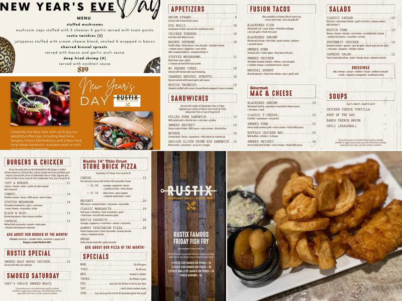 Rustix Menu