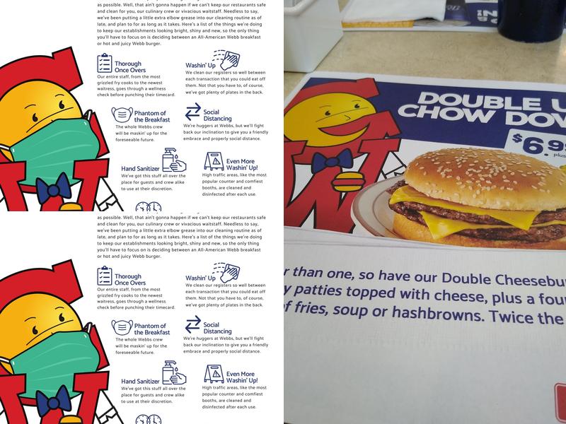George Webb Restaurant Menu
