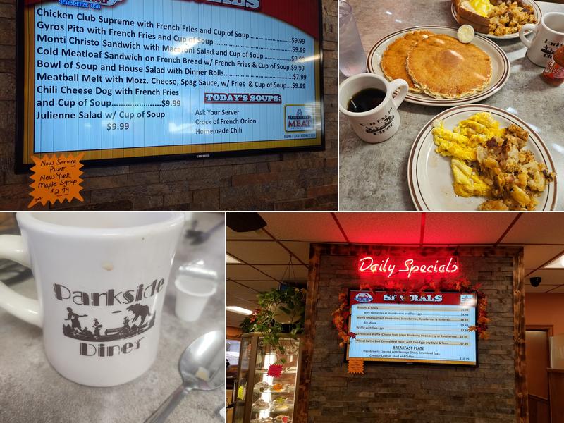 Parkside Diner Menu