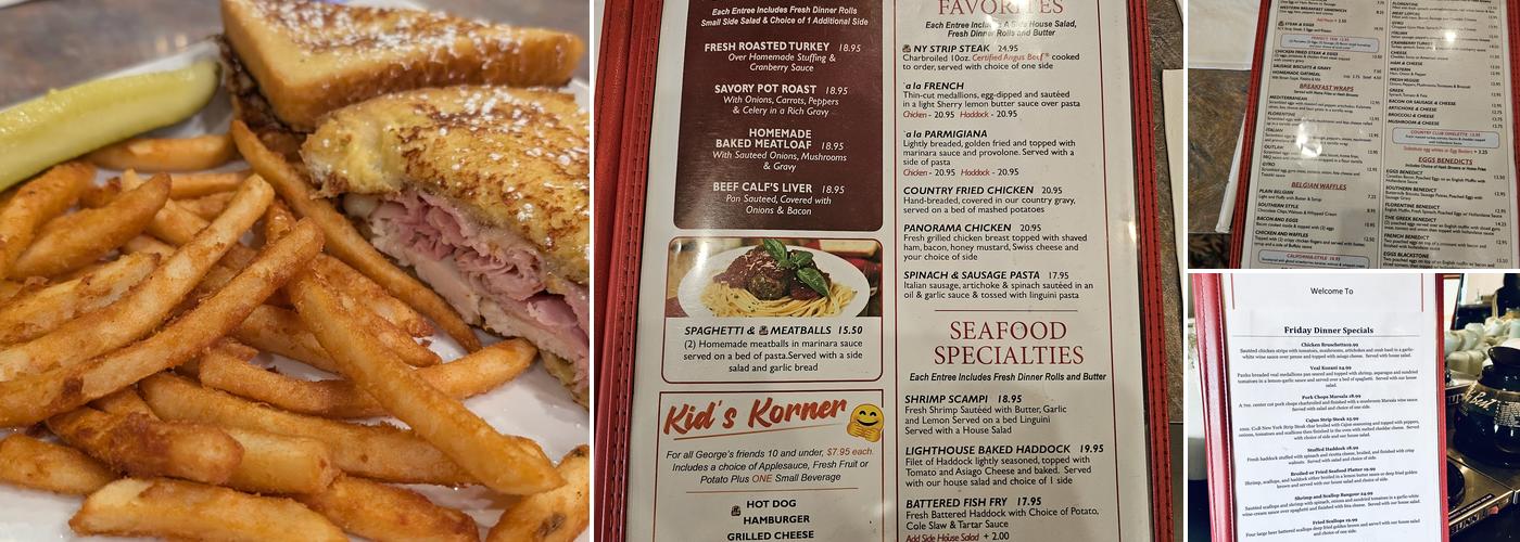 George's Menu
