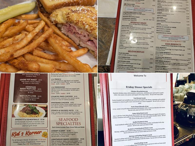 George's Menu