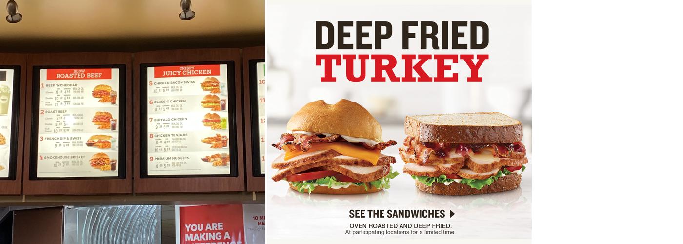 Arby's Menu