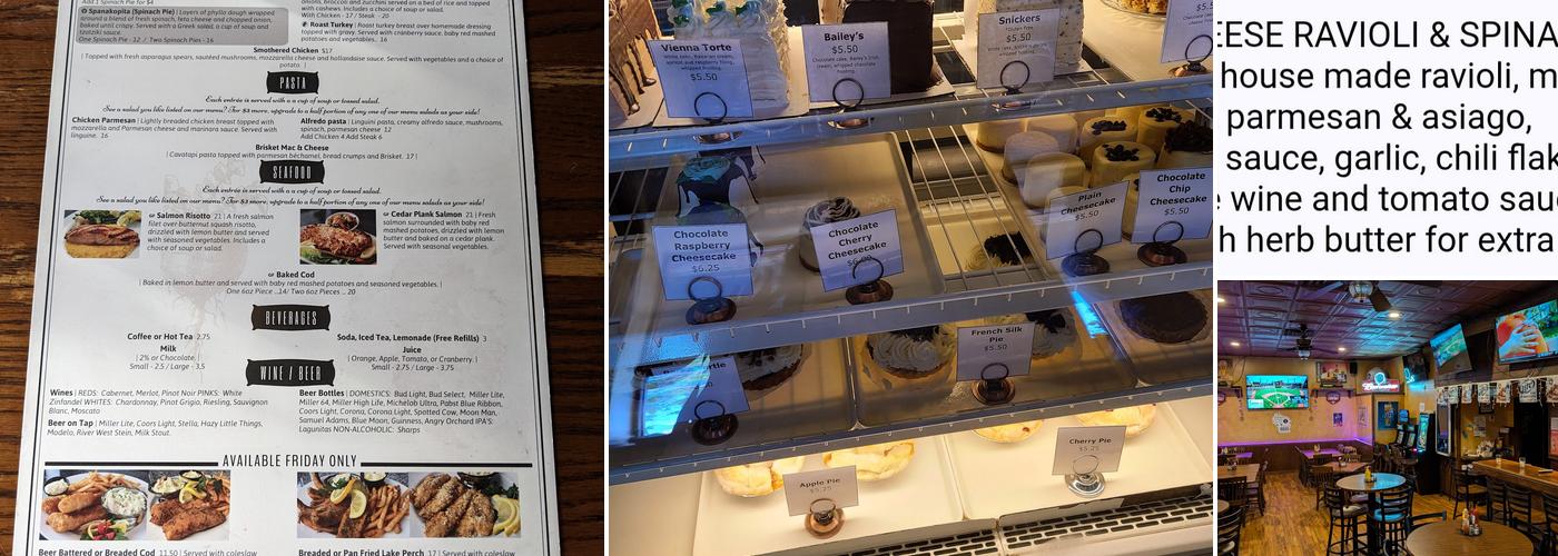 Maxim's At Oconomowoc Depot Menu