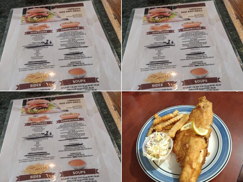 Linwood Bar & Grill Menu