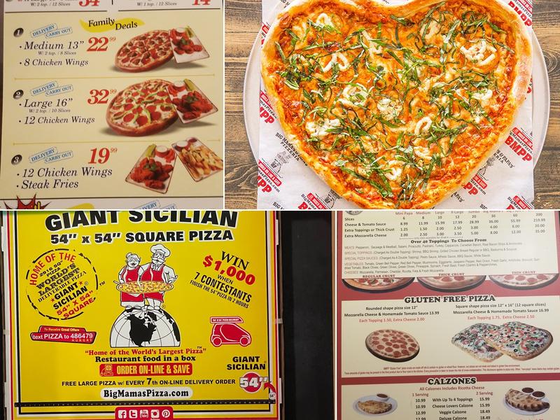 Big Mama's & Papa's Pizzeria - Burbank Menu