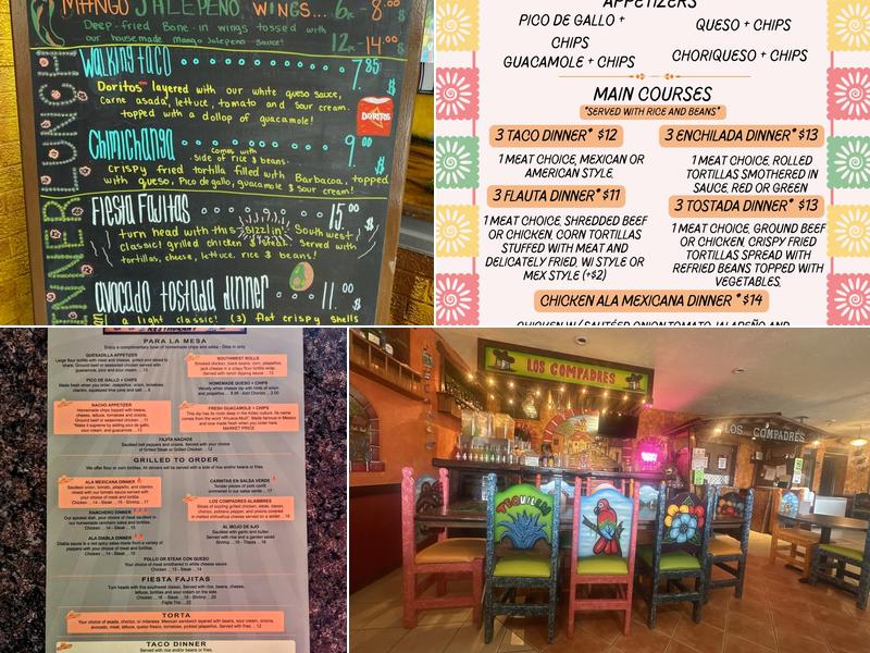 Los Compadres Menu