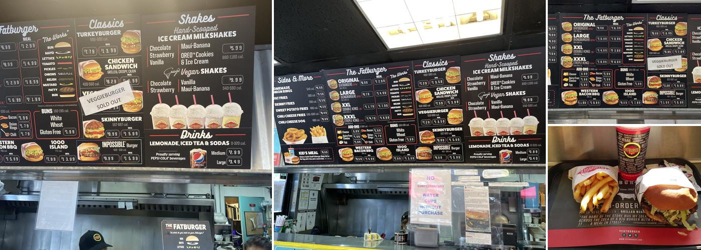 Fatburger Menu