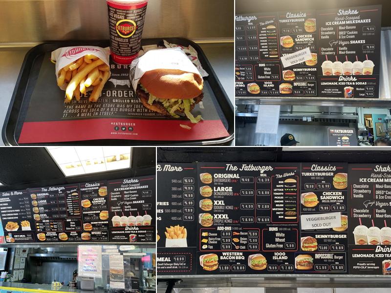 Fatburger Menu