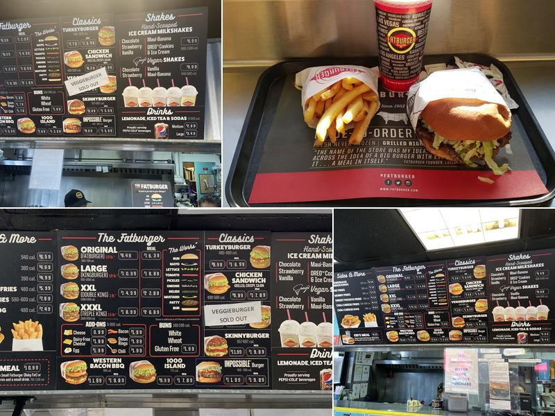 Fatburger Menu