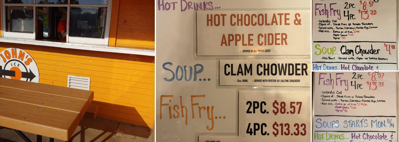 John's Drive-In Menu