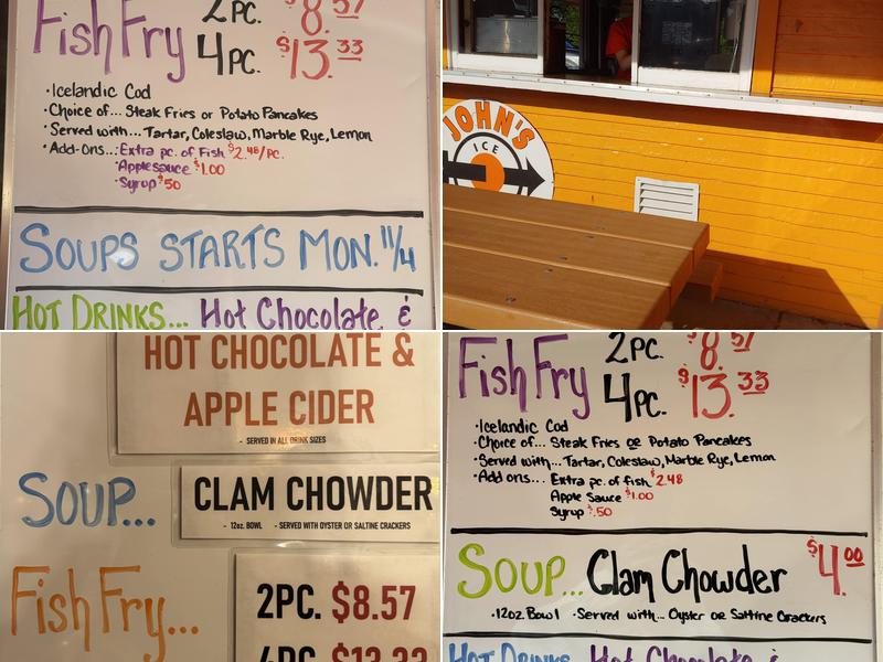 John's Drive-In Menu